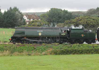 Purchase photo of 34070 MANSTON at Swanage Railway